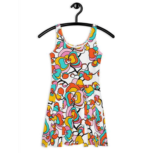 JUBILEE white - Skater Dress | SHALMIAK