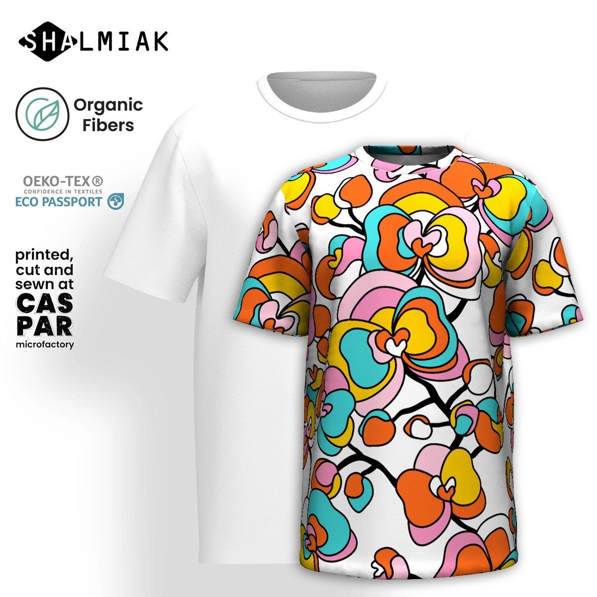 JUBILEE white - Organic Cotton T-Shirt | SHALMIAK