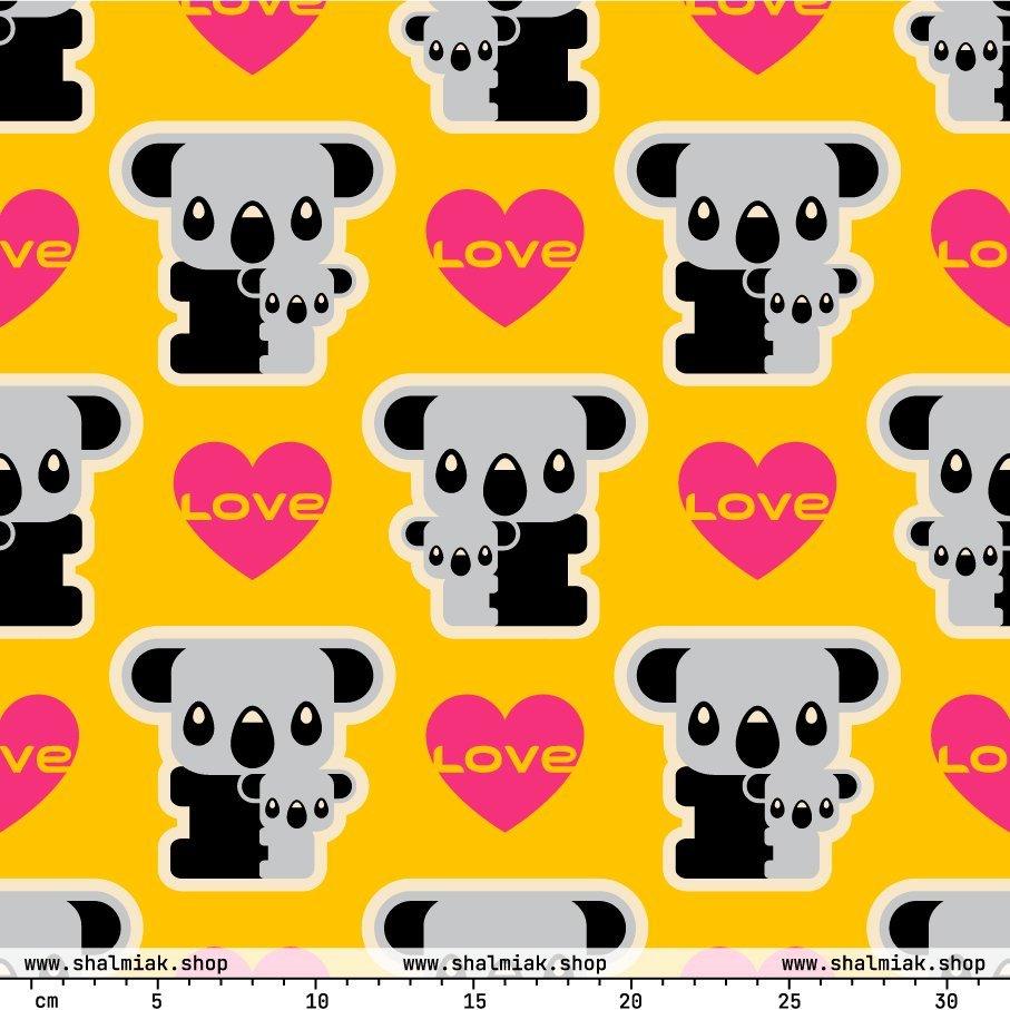 KOALA LOVE yellow