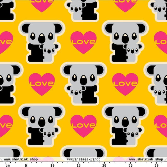 KOALA LOVE yellow