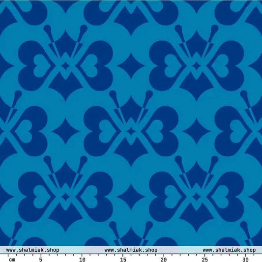 LOVE BUTTERFLY all blue | SHALMIAK