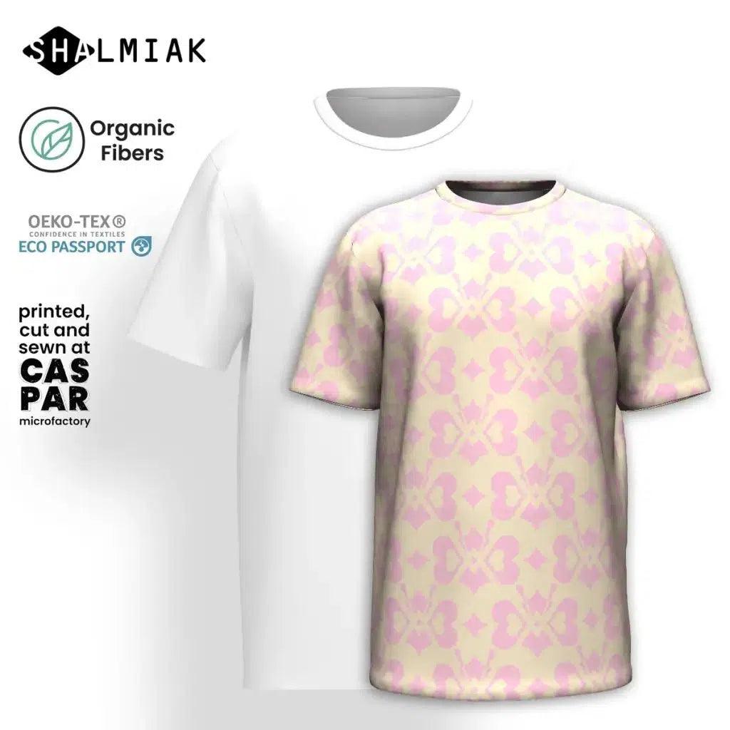 LOVE BUTTERFLY tenderpink - Organic Cotton T-Shirt | SHALMIAK