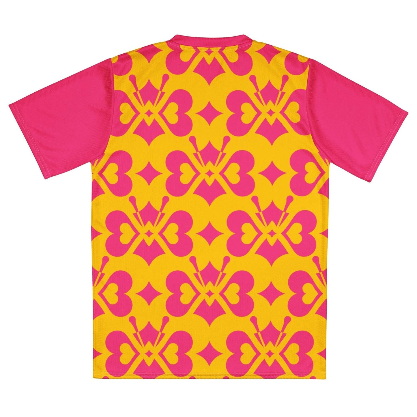 LOVE BUTTERFLY yellow pink - Sports Jersey