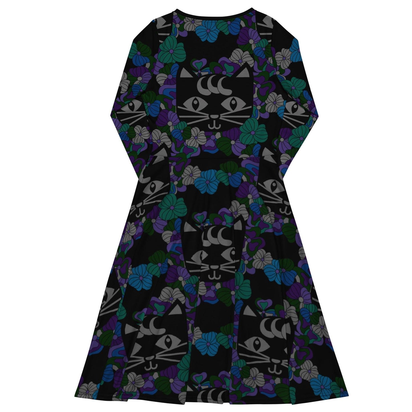 MAGICAT mystic - Midi Dress With Pockets | SHALMIAK