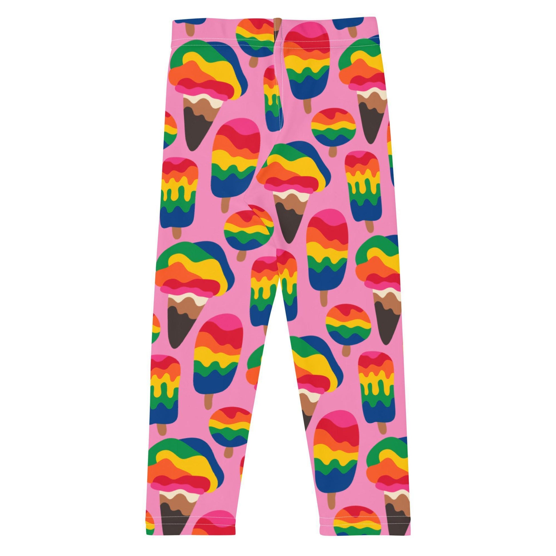 MANIC ICE pink -2- Kids' Leggings | SHALMIAK