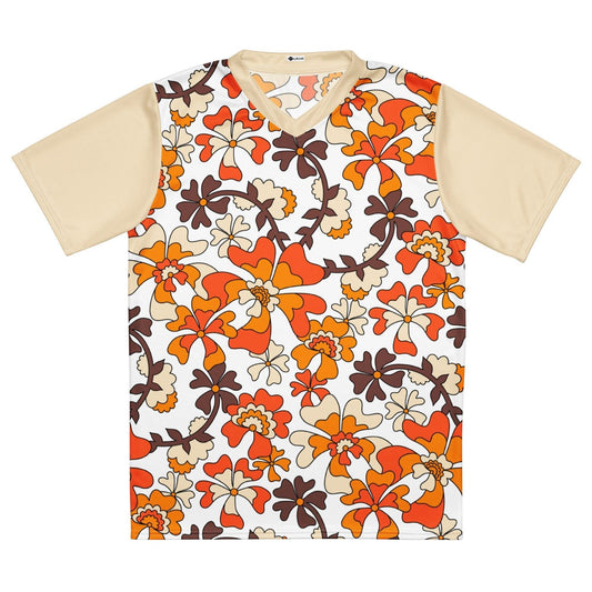 MISS PENNY orange white - Sports Jersey | SHALMIAK