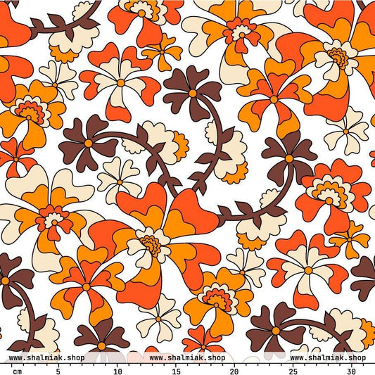 MISS PENNY orange white | SHALMIAK