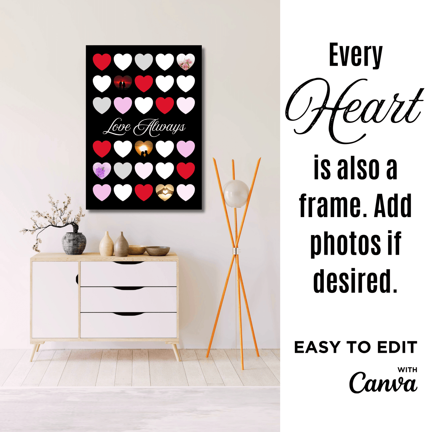 Canva Templates - Love Art - Posters | SHALMIAK
