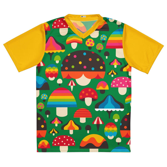 MUSHROOM MANIA green - Sports Jersey | SHALMIAK