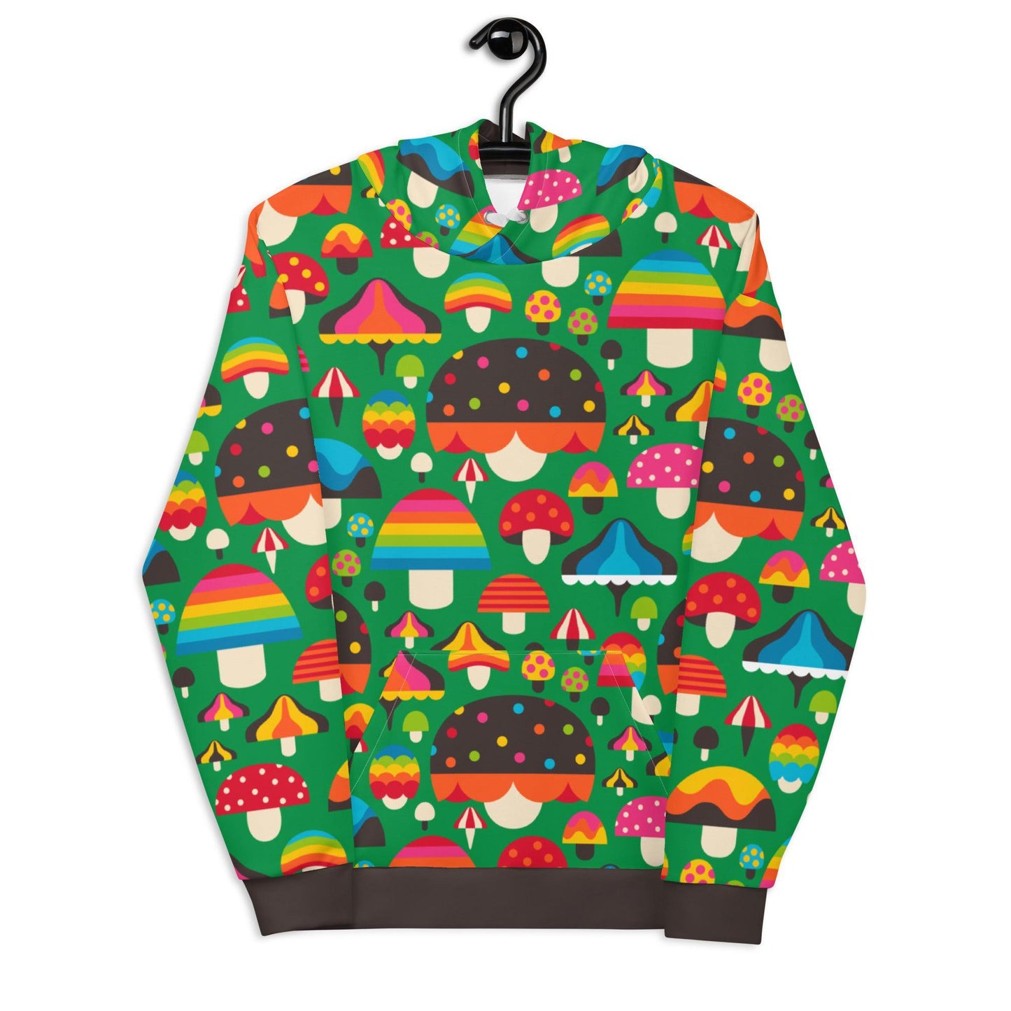 MUSHROOM MANIA green - Hoodie | SHALMIAK
