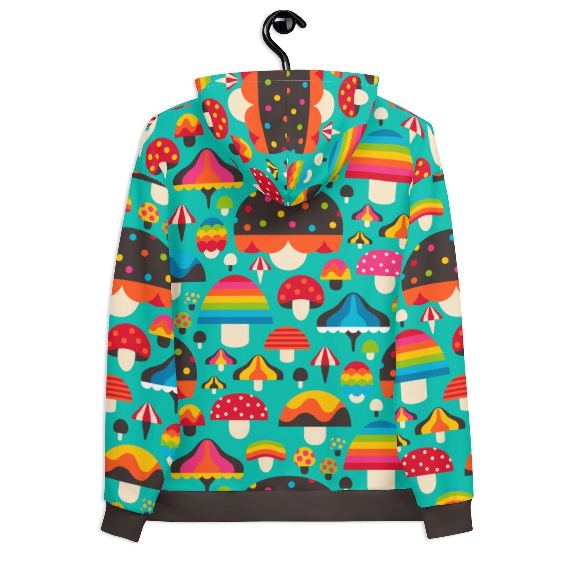 MUSHROOM MANIA mint - Hoodie | SHALMIAK