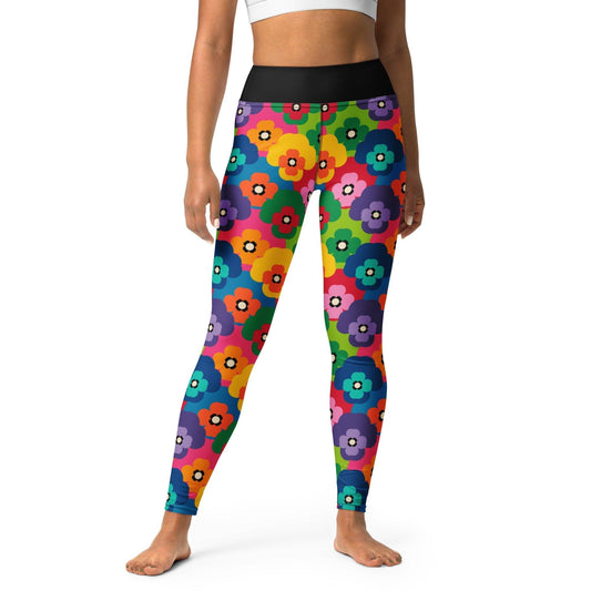 PANSY FAB -2- Yoga Leggings | SHALMIAK