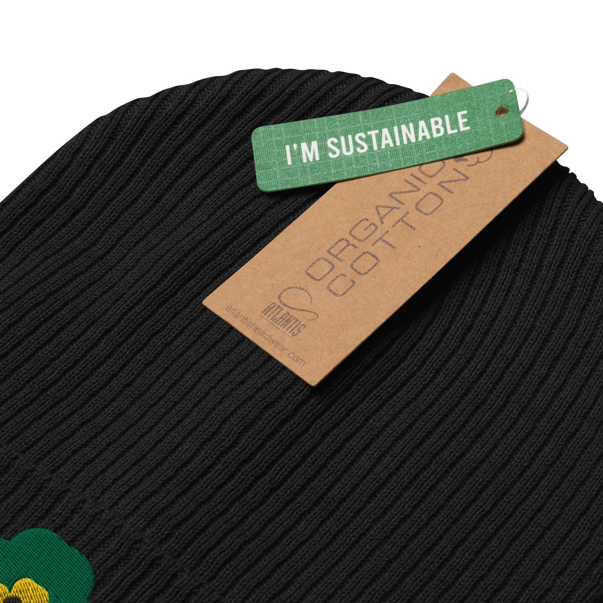 PANSY FAB green - Beanie