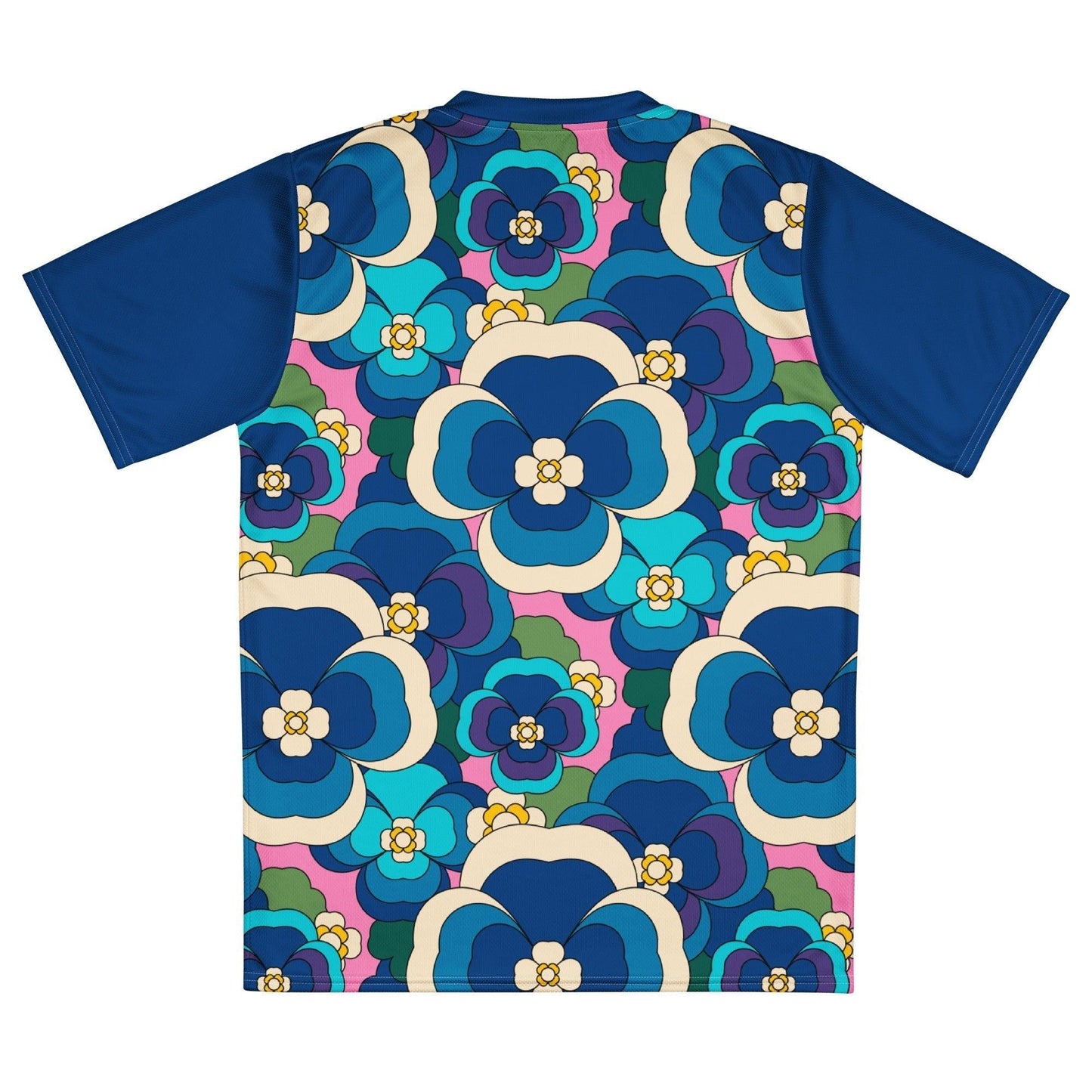 PANSY FANTASY blue pink - Sports Jersey | SHALMIAK
