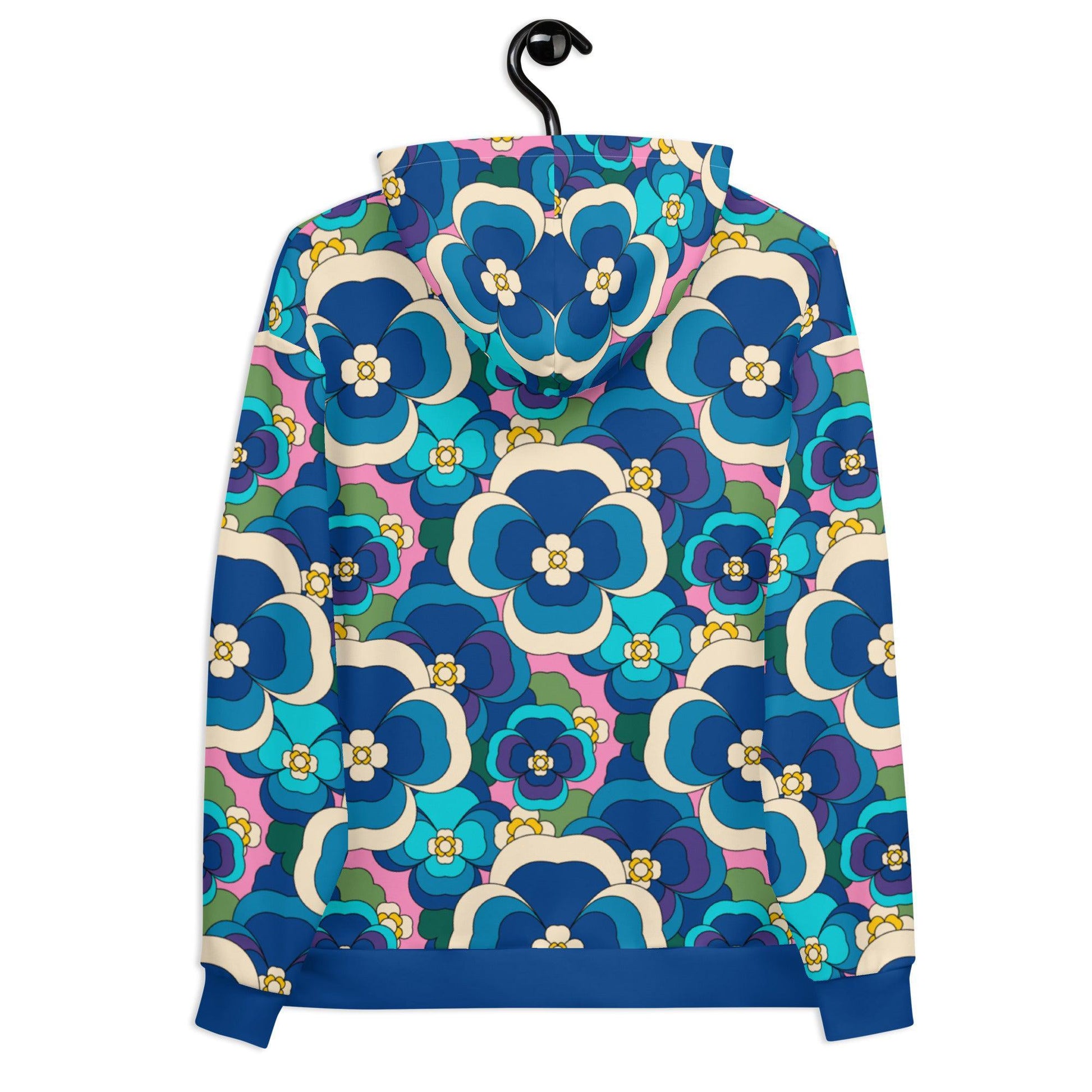 PANSY FANTASY blue pink - Hoodie | SHALMIAK