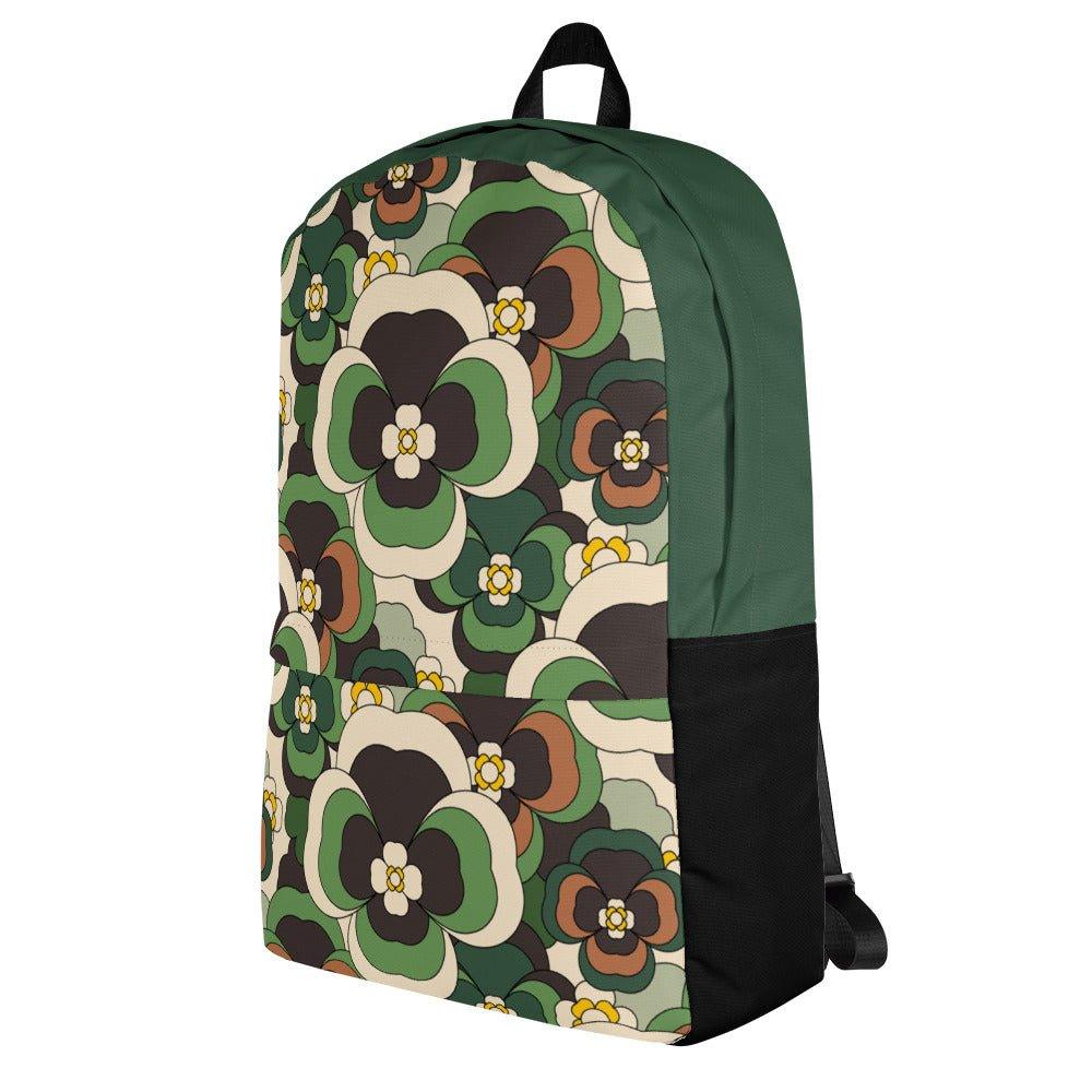 PANSY FANTASY green - Backpack | SHALMIAK