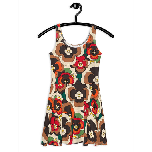 PANSY FANTASY retro - Skater Dress | SHALMIAK