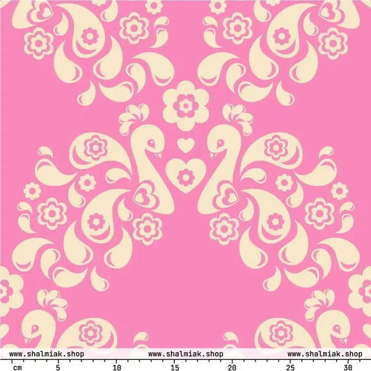 PEACOCK LOVE pink | SHALMIAK