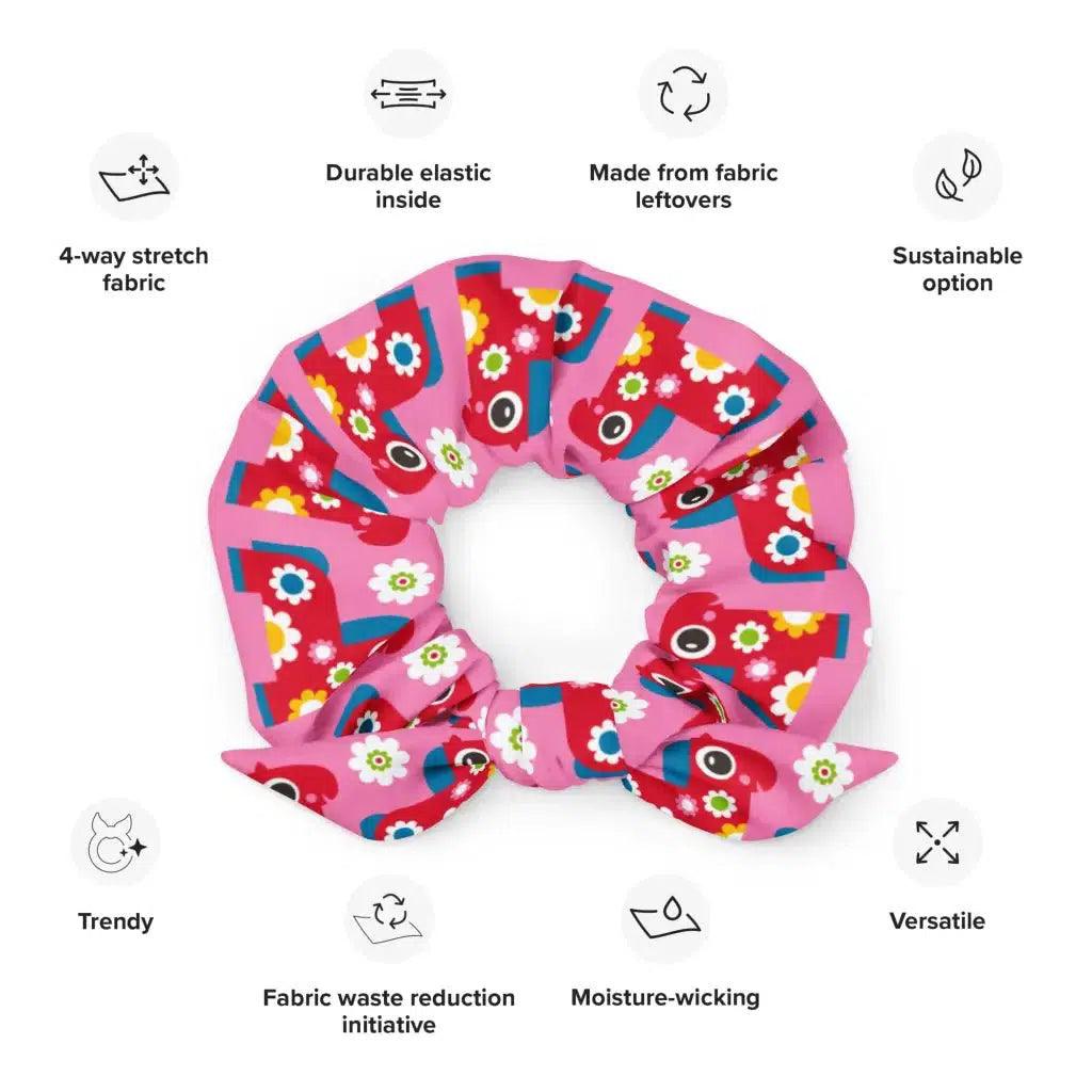 PONY BLOOM pink - Scrunchie | SHALMIAK