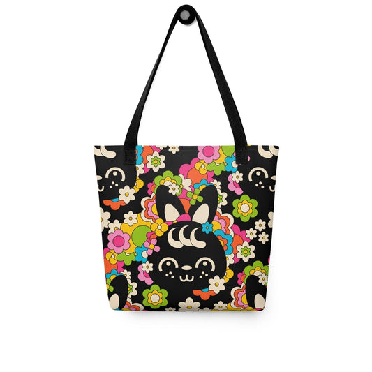 POPBUNNY black - Tote Bag | SHALMIAK