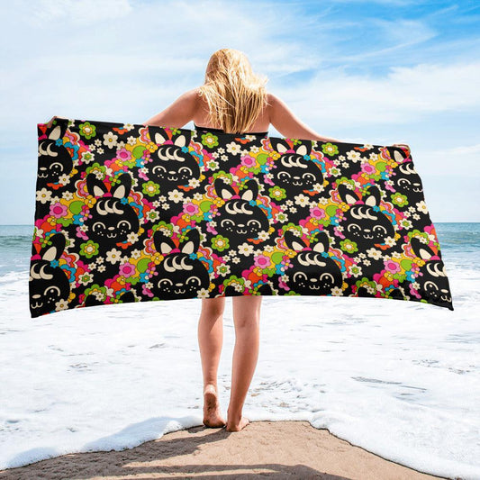 POPBUNNY black - Towel | SHALMIAK