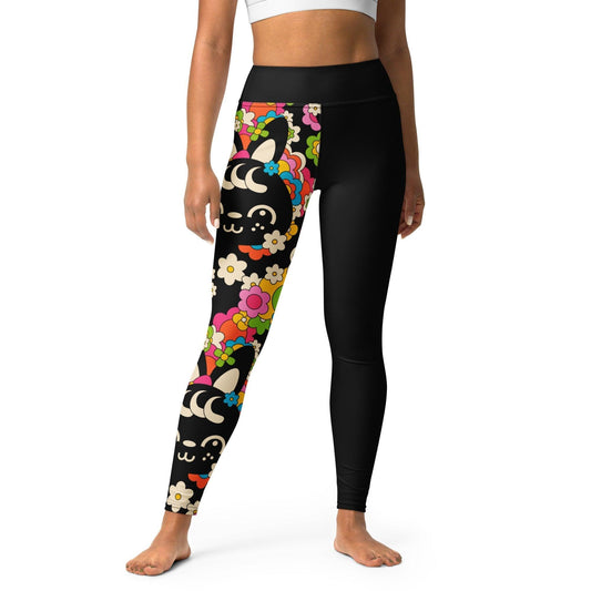 POPBUNNY black - Yoga Leggings | SHALMIAK