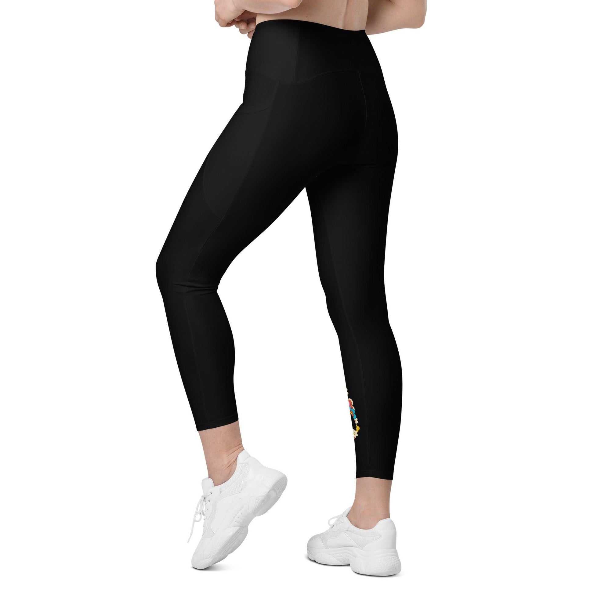 POPBUNNY in black - Leggings With Pockets | SHALMIAK