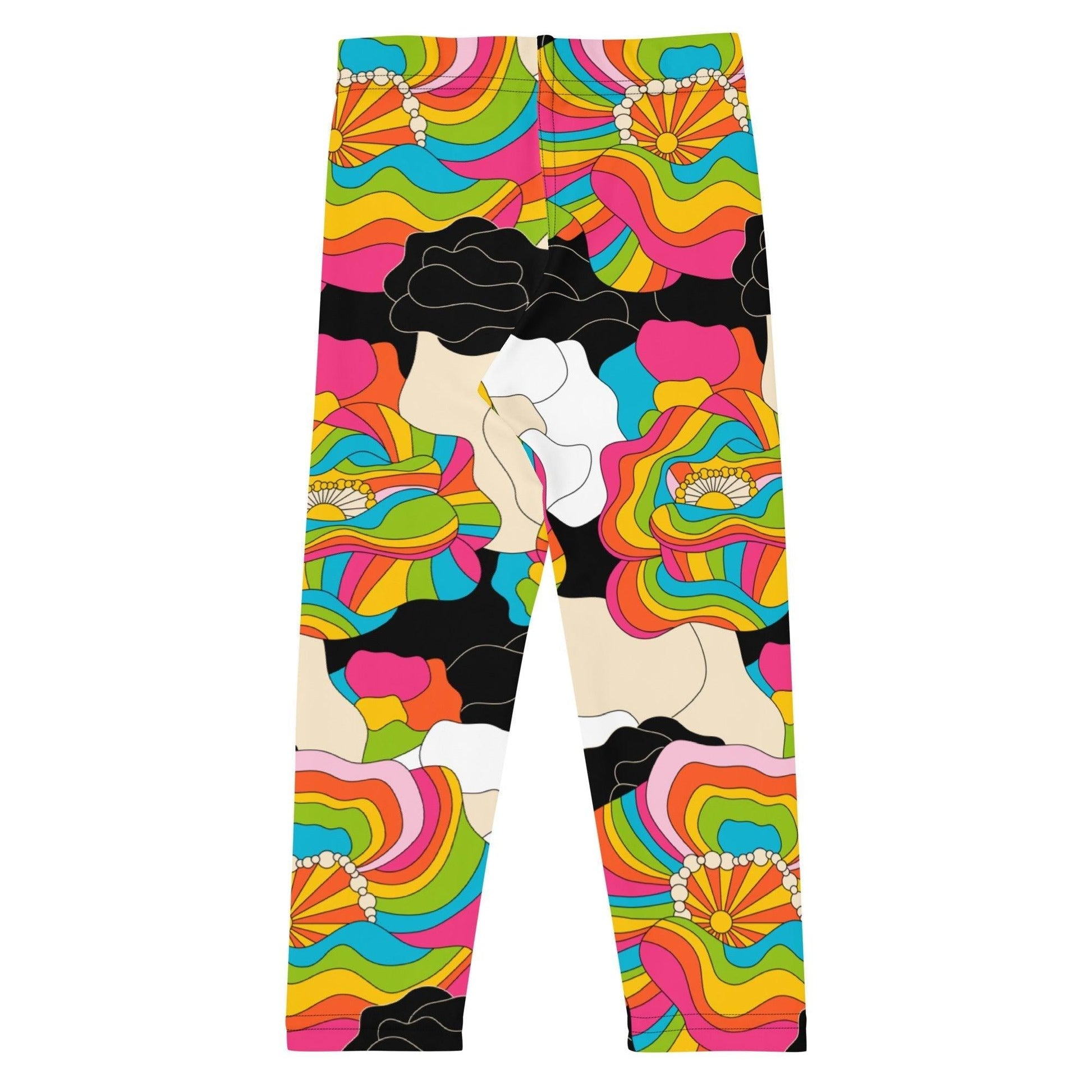 RAINBOW POPPY -2- Kids' Leggings | SHALMIAK