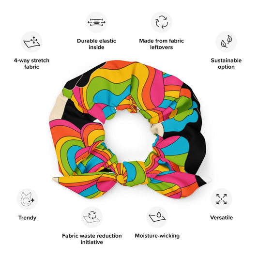 RAINBOW POPPY - Scrunchie | SHALMIAK