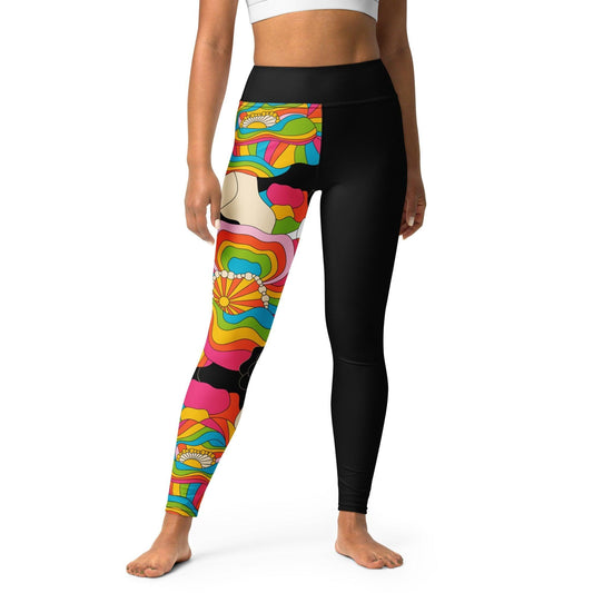 RAINBOW POPPY - Yoga Leggings | SHALMIAK