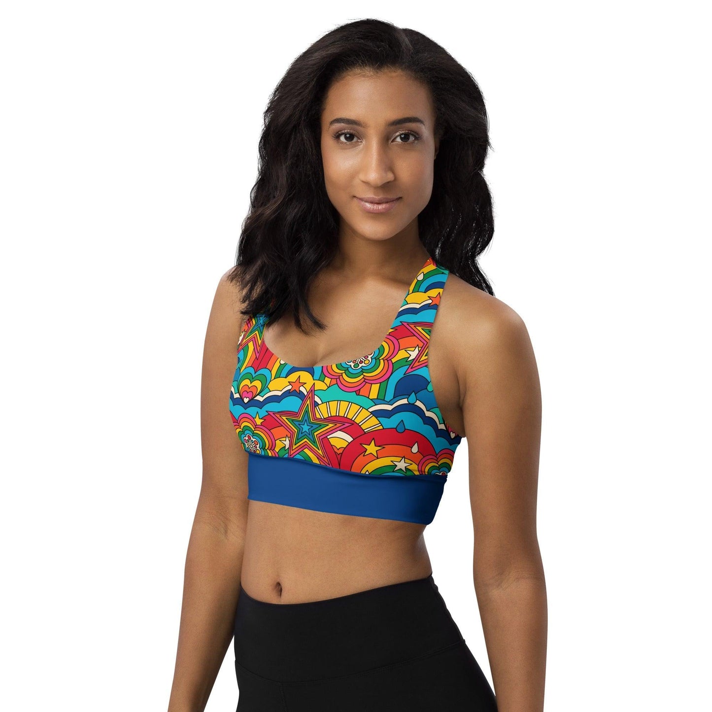 Sports Bra - RAINBOW RAVE | SHALMIAK