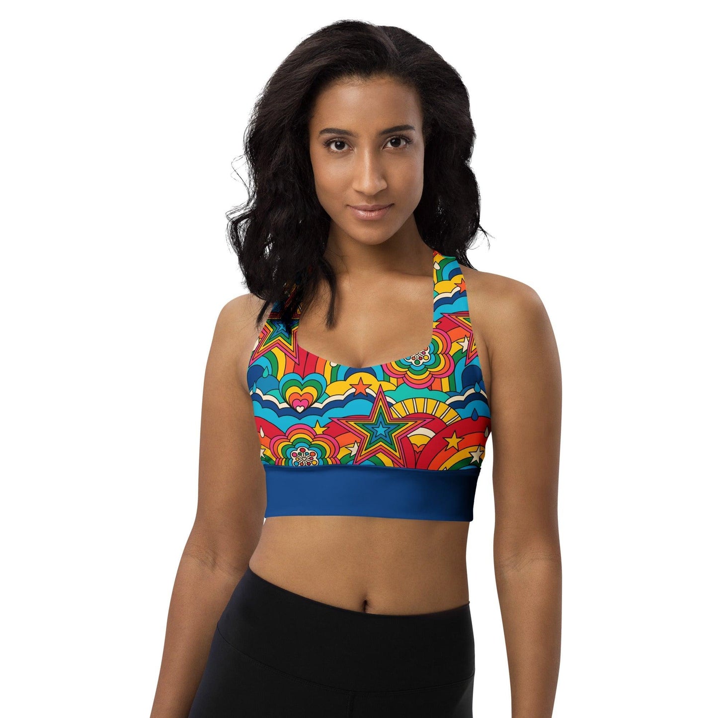Sports Bra - RAINBOW RAVE | SHALMIAK