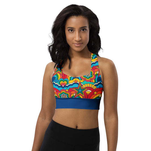 Sports Bra - RAINBOW RAVE | SHALMIAK