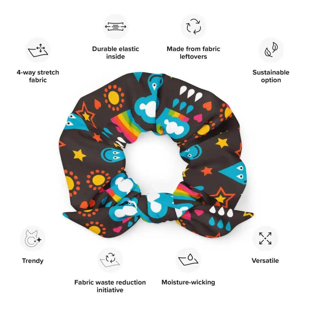 RAINBOWPHANT brown - Scrunchie | SHALMIAK