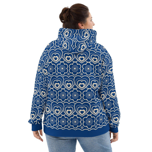 RAMONA blue - Hoodie | SHALMIAK
