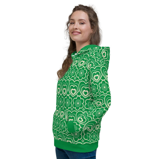 RAMONA green - Hoodie | SHALMIAK