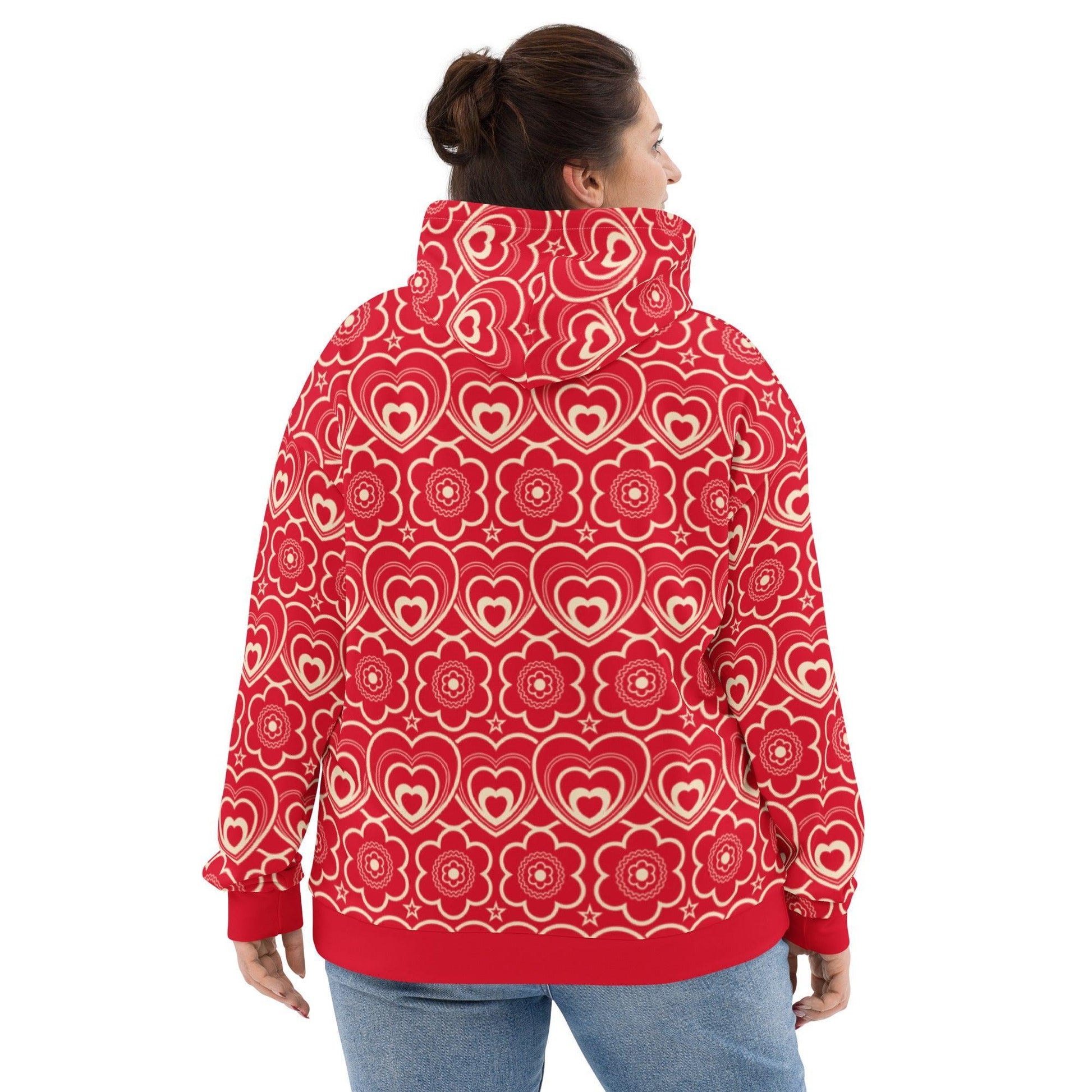 RAMONA red - Hoodie | SHALMIAK