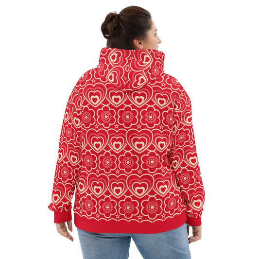 RAMONA red - Hoodie | SHALMIAK