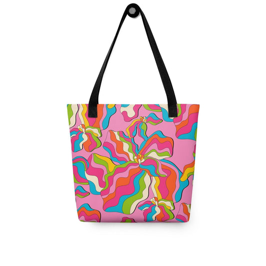 SASSY IRIS pink - Tote Bag | SHALMIAK