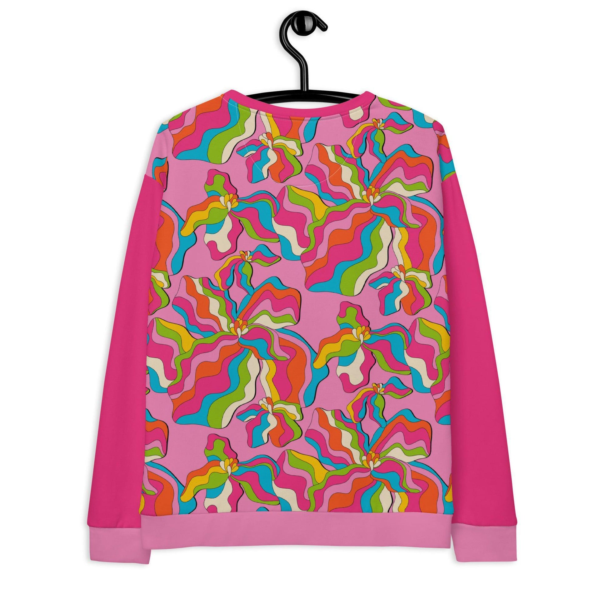 SASSY IRIS pink - Sweatshirt | SHALMIAK