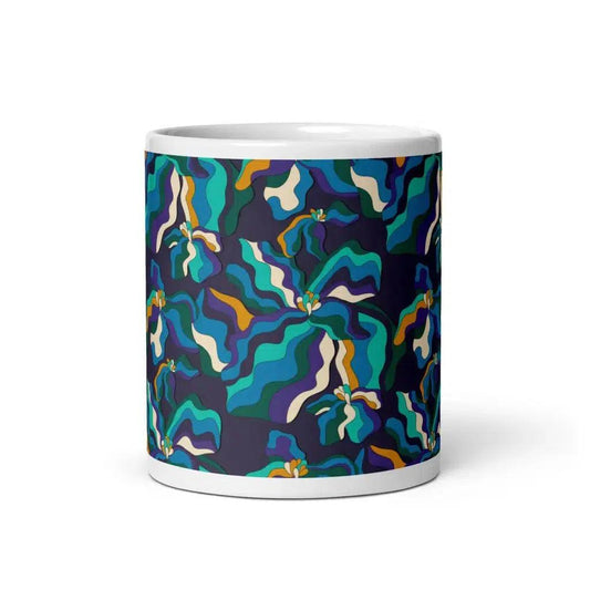 SASSY IRIS purple - Mug | SHALMIAK