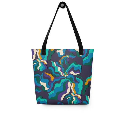SASSY IRIS purple - Tote Bag | SHALMIAK