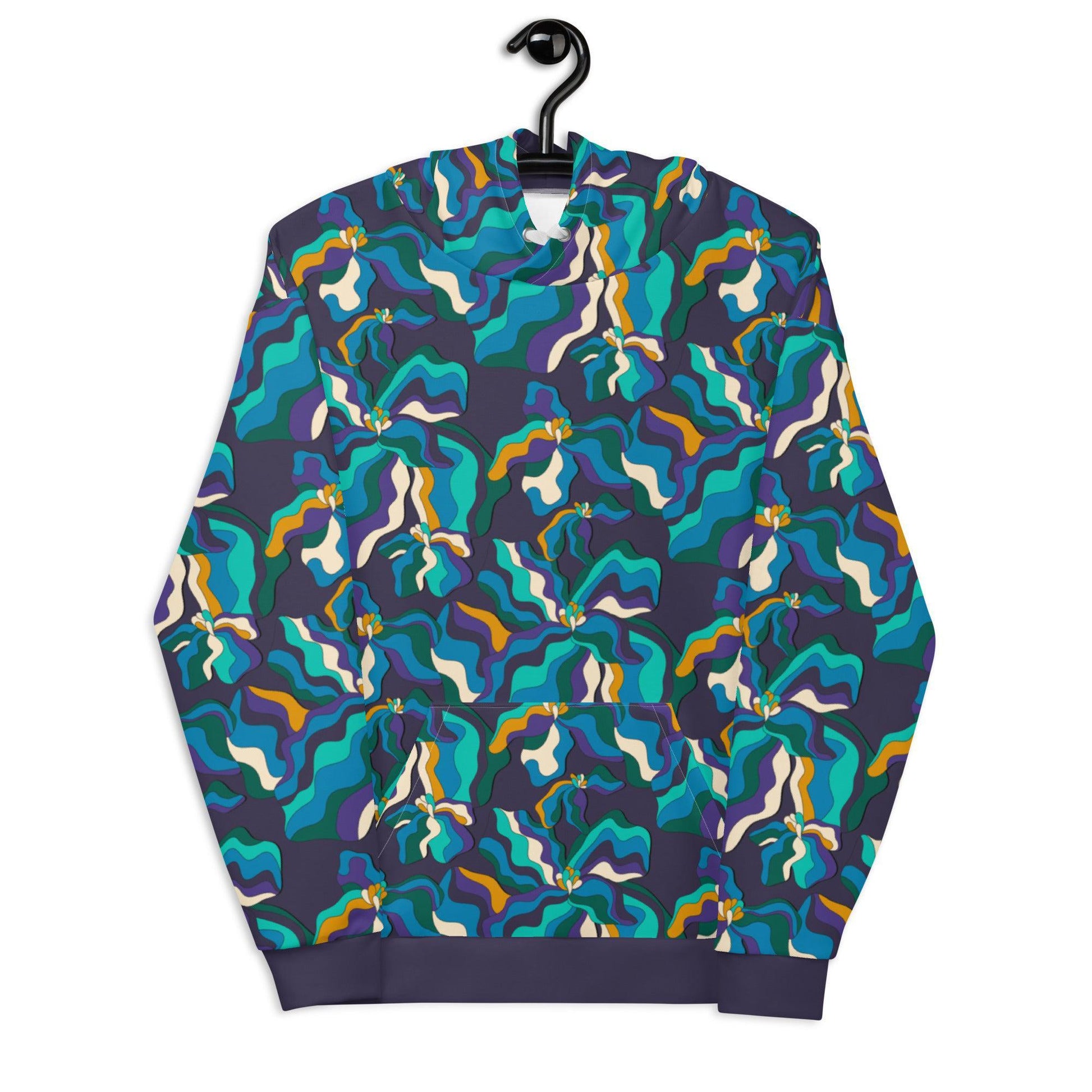 SASSY IRIS purple - Hoodie | SHALMIAK