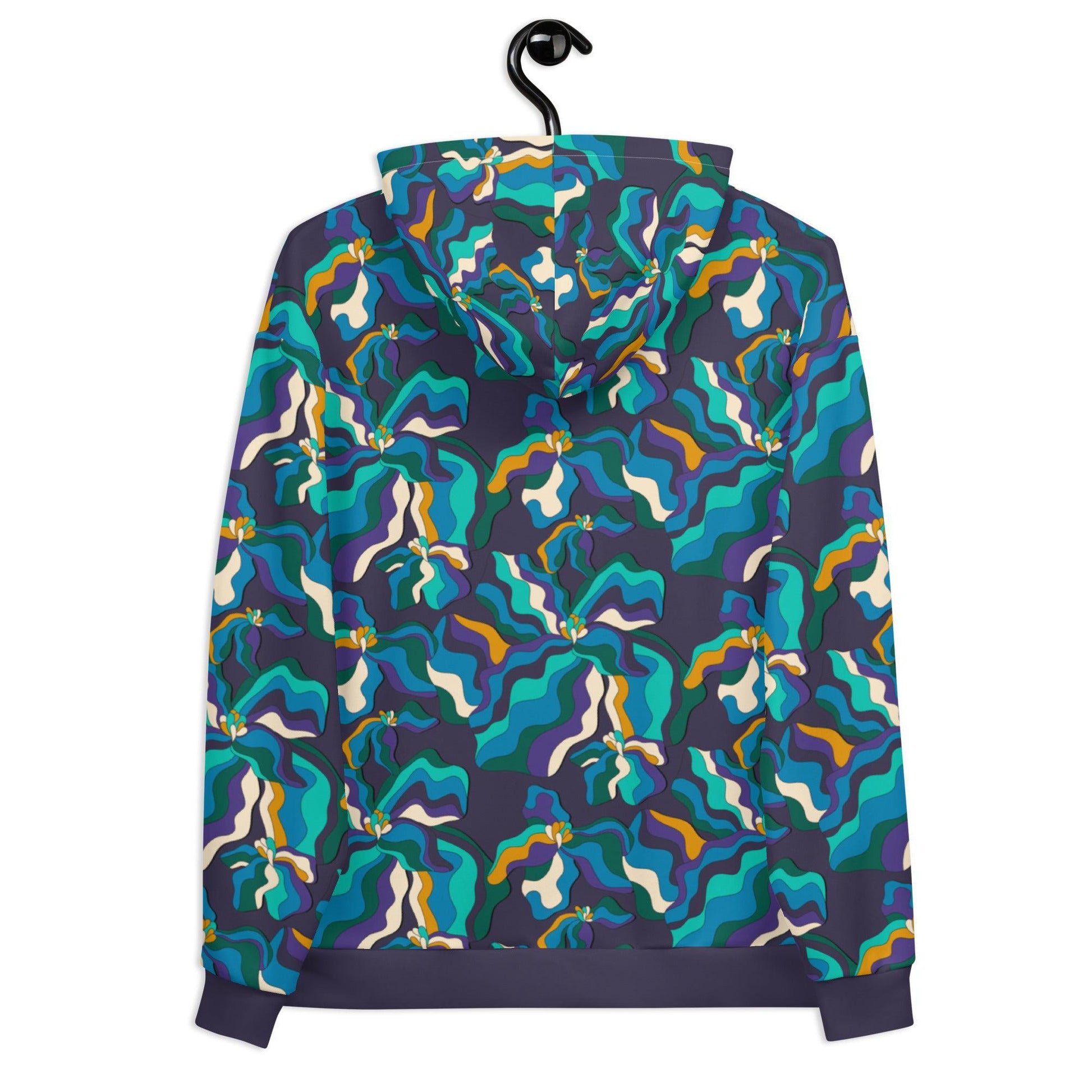 SASSY IRIS purple - Hoodie | SHALMIAK