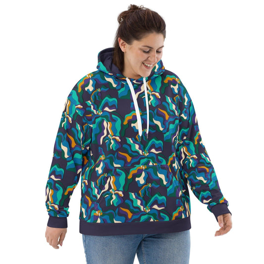 SASSY IRIS purple - Hoodie | SHALMIAK