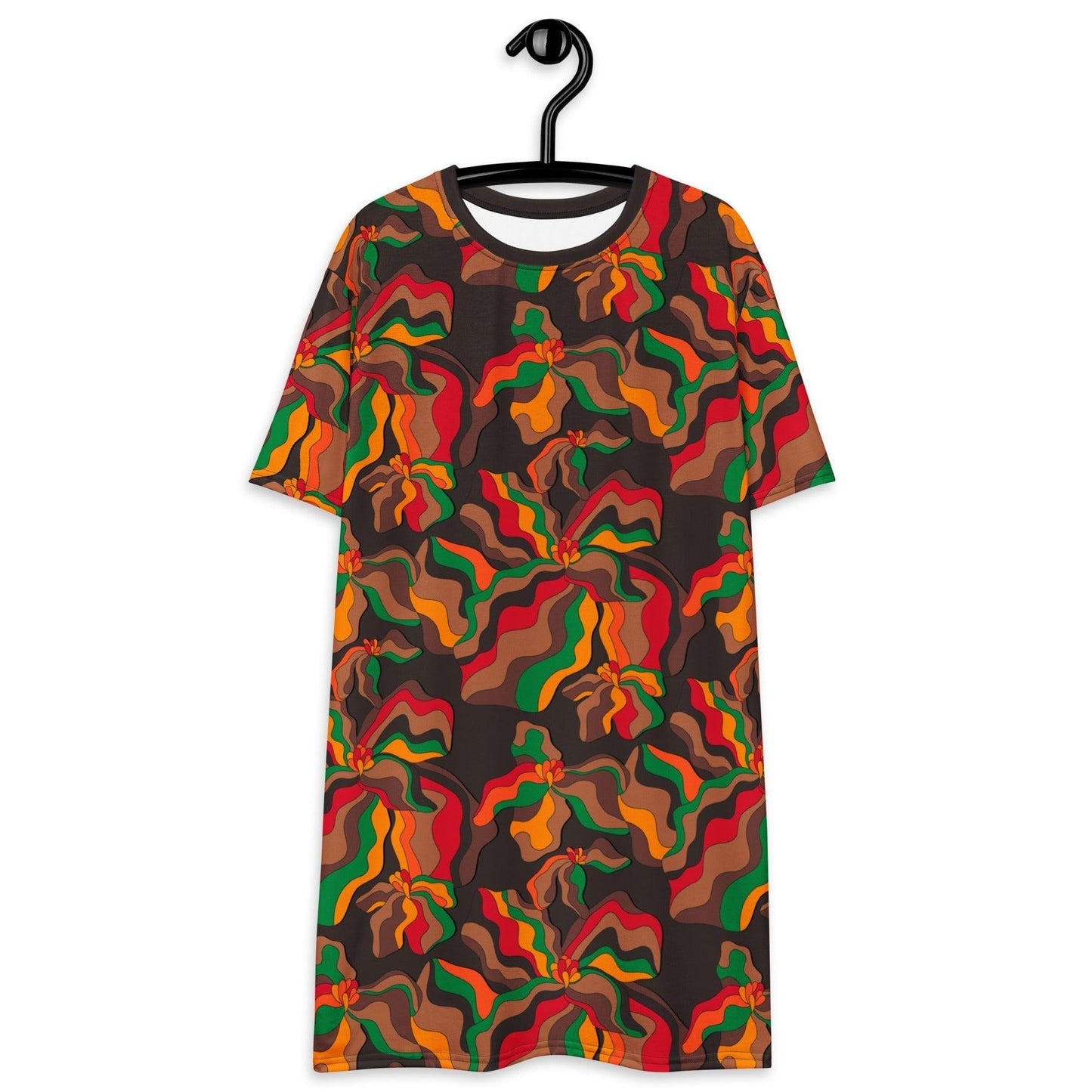 SASSY IRIS retro - T-Shirt Dress | SHALMIAK