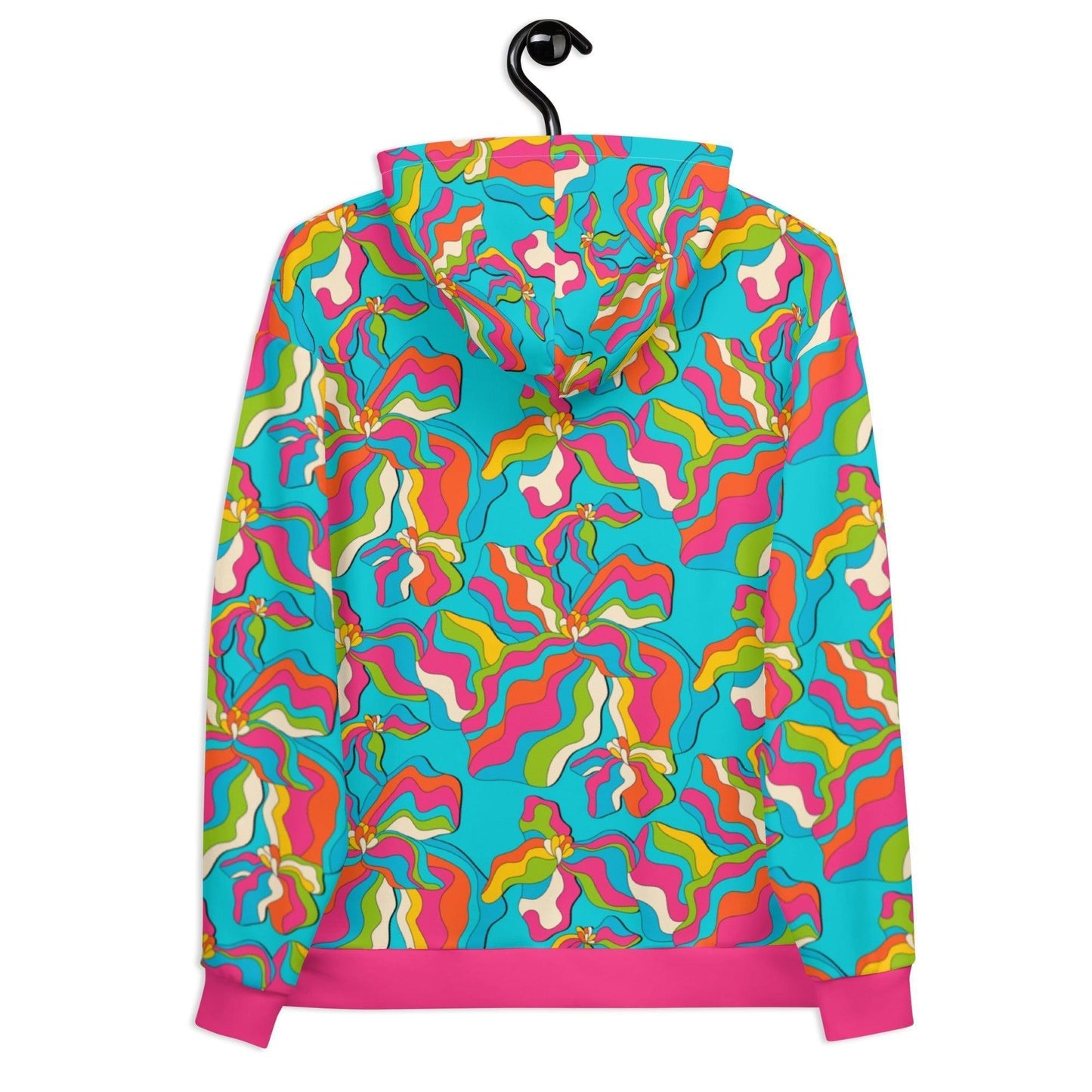 SASSY IRIS turquoise - Hoodie | SHALMIAK