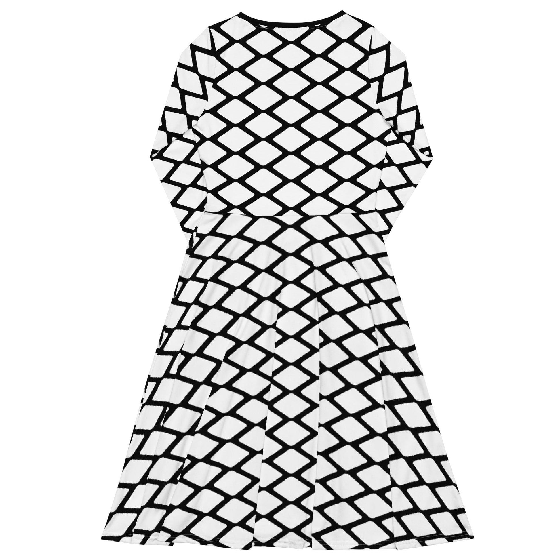 SHALMIAKKI white - Midi Dress With Pockets | SHALMIAK
