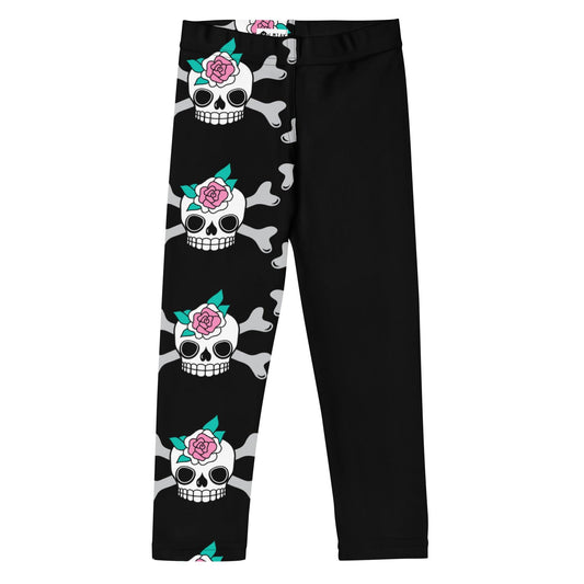 SKULLROSE black - Kids' Leggings | SHALMIAK