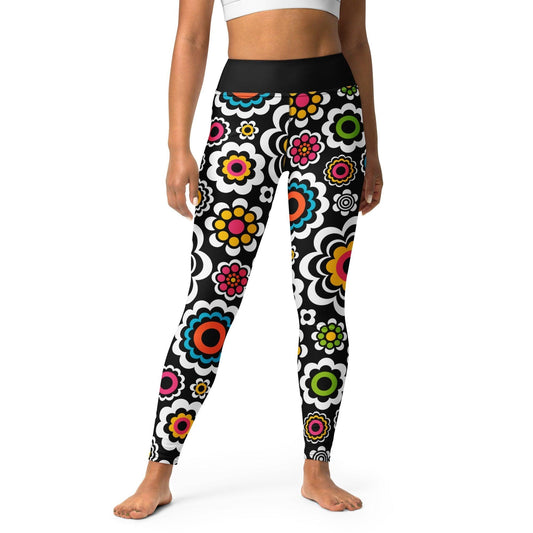 SUGAR BLOOM -2- Yoga Leggings | SHALMIAK
